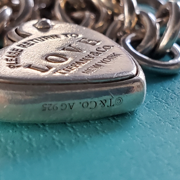Tiffany Love Lock necklace. - Picture 5 of 6